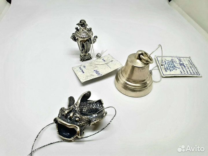 Фигурки из серебра