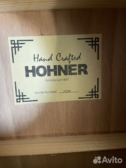 Классическая гитара hohner HC06
