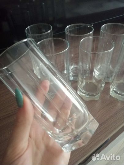 Стаканы. 8 шт