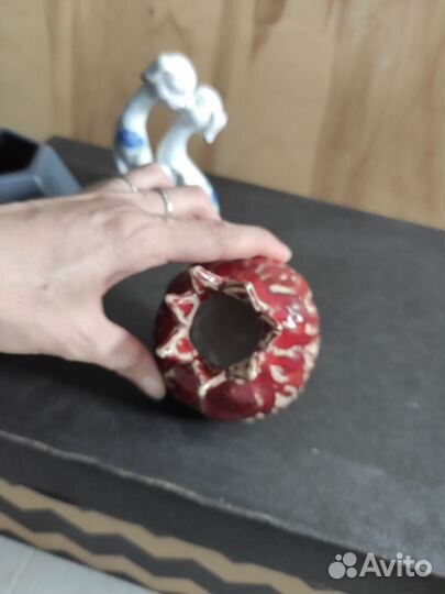 Статуэтка фарфор и вазочки