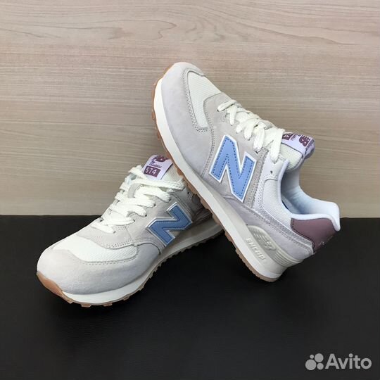 Кроссовки New Balance 574 женские серые