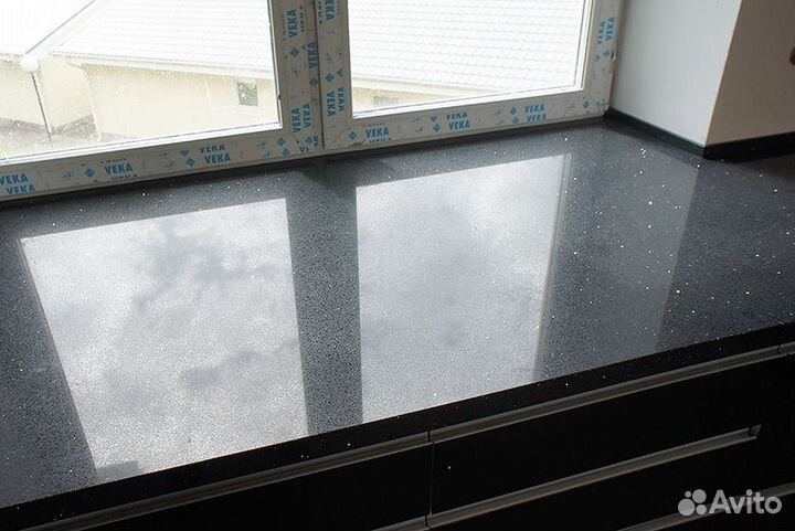 Подоконник с установкой