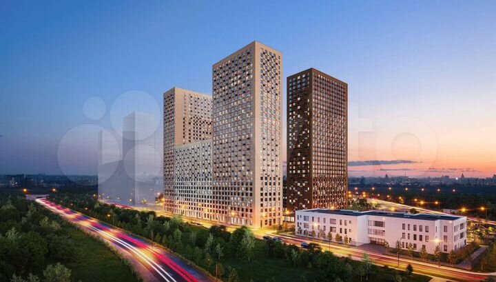 1-к. квартира, 32,5 м², 17/33 эт.