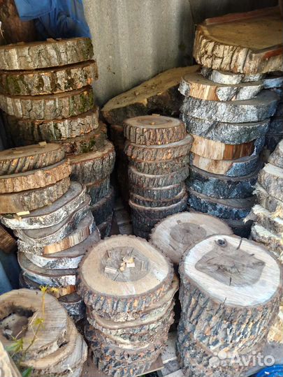 Спил карагач каштан тополь