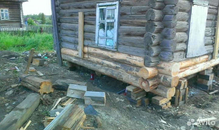 Замена венцов