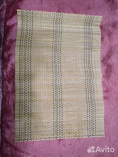 Салфетка из соломки