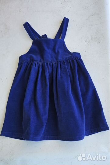 Сарафан вельветовый 104-110