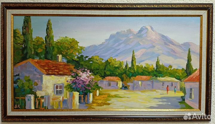 Картина Пейзаж Крымский художник Корзун