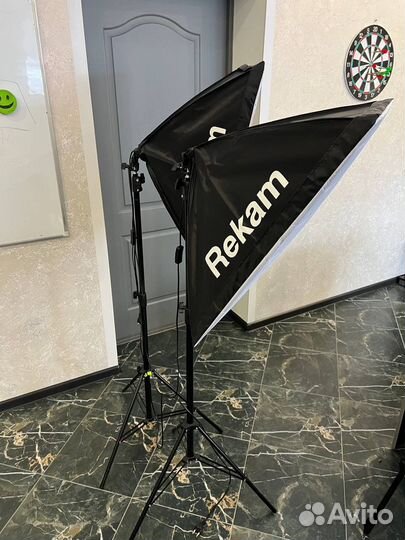 Комлект студийного света Rekam