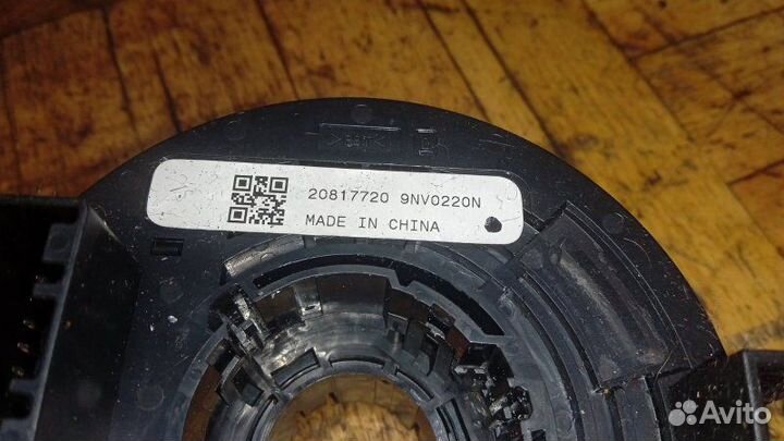 Механизм подрулевой ленточный Opel Astra J