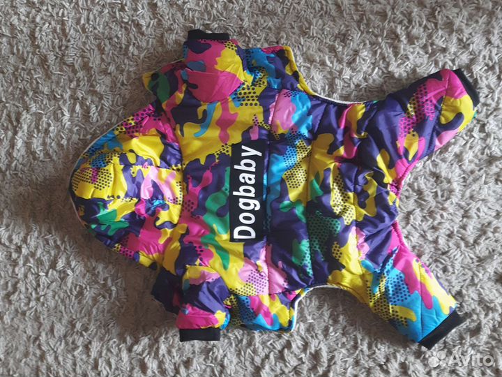 Комбинезон для собаки зимний