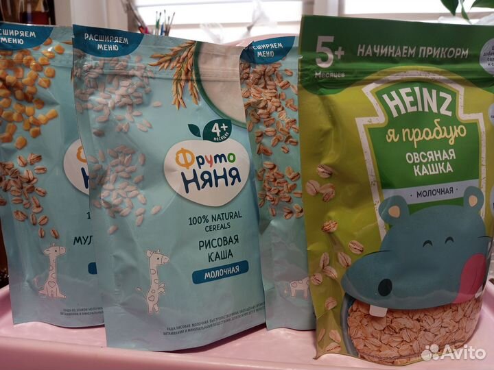 Детские каши молочные