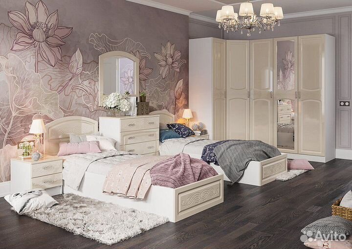 Тумба прикроватная Венеция в наличии