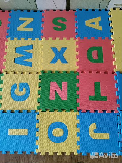 Детский игровой коврик - пазл