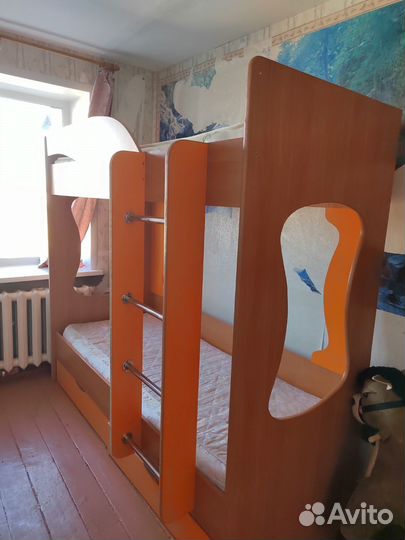 Двухъярусная кровать бу