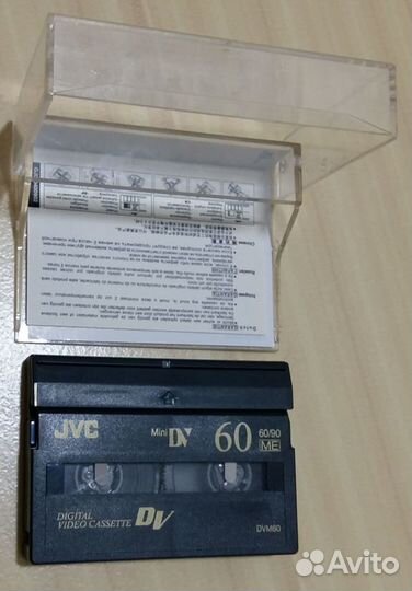 Кассета мини диви к видеокамере JVC mini DV 60 мин