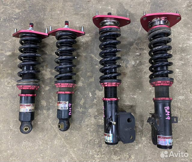 Койловеры subaru Blitz ZZR