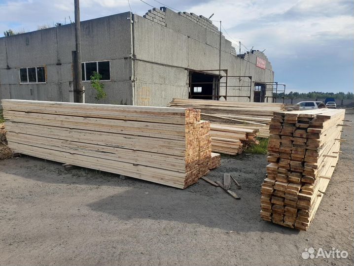 Доска обрезная 50х100х6000 ГОСТ
