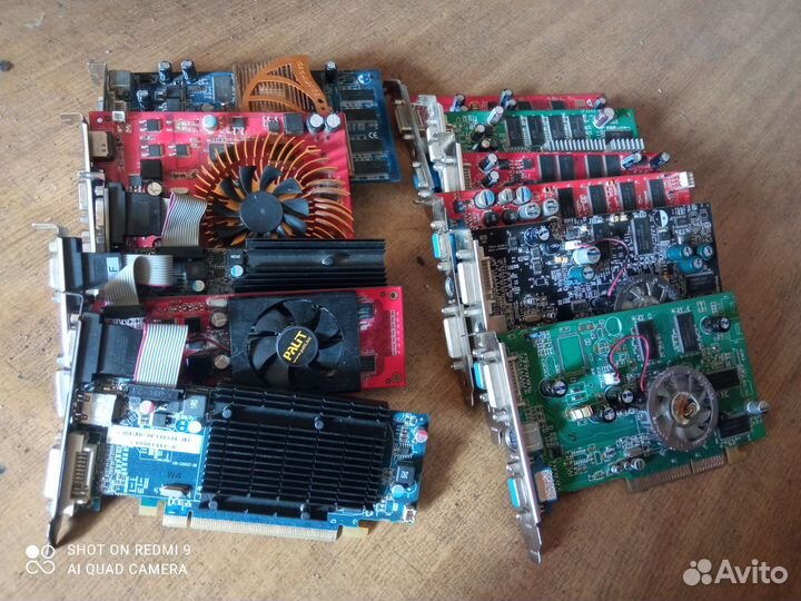 Видеокарты AGP и PCI-E