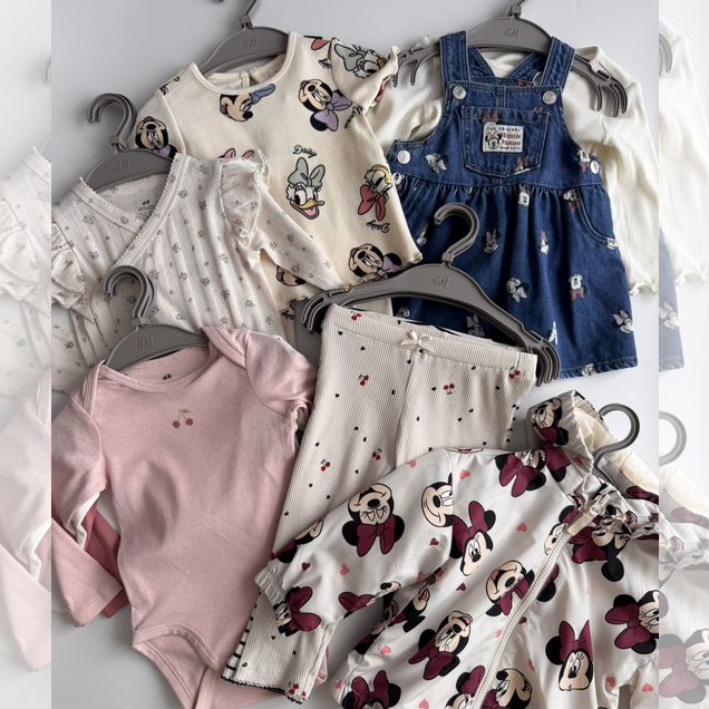 Новая детская одежда для девочки H&M 68 74 80 86