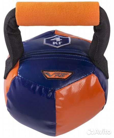 Гиря мягкая гмб4, 4 кг, V76