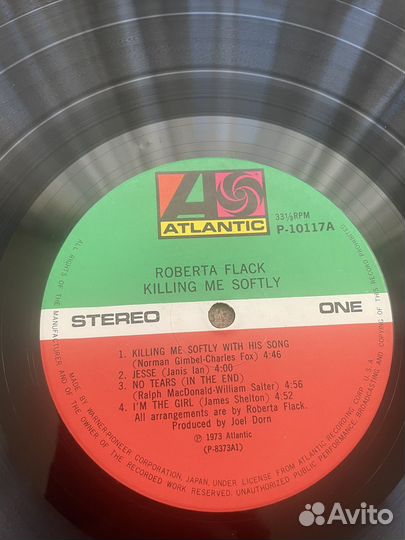 Roberta Flack Killing Me Softly