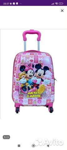 Чемодан на колесах детский