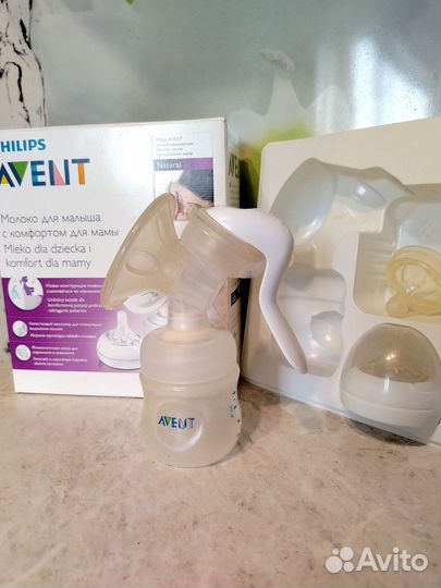 Молокоотсос avent philips ручной