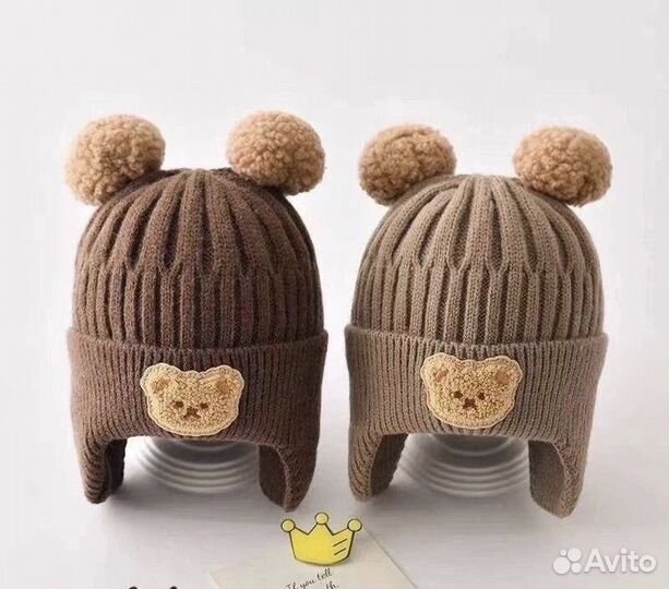 Шапка детская зимняя