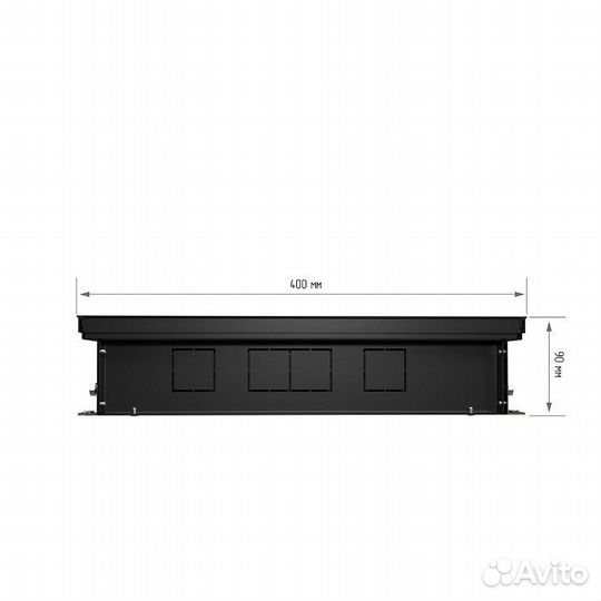 Внутрипольный конвектор с естественной конвекцией