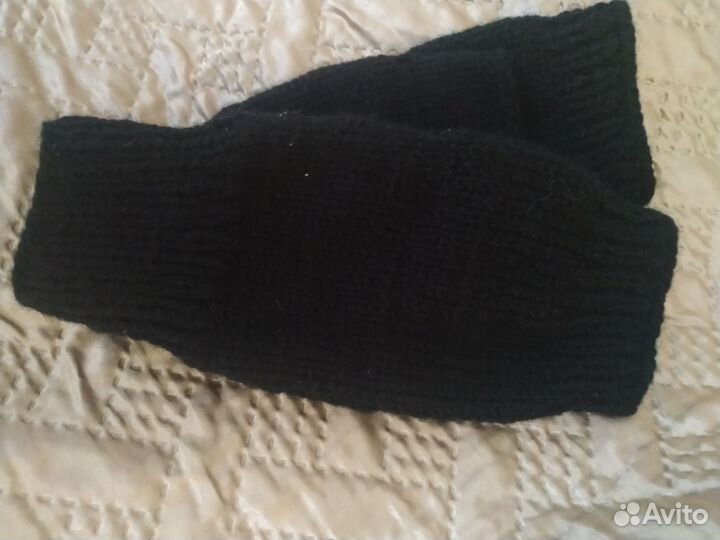 Митенки вязаные