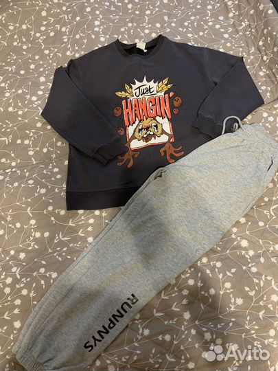 Вещи фирменные пакетом 146/152