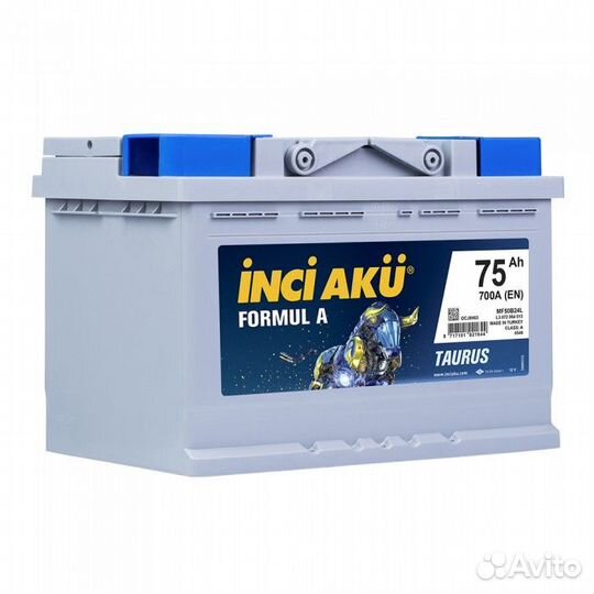 Аккумулятор Inci AKU Formul A 75L прям. пол. 75 Ач
