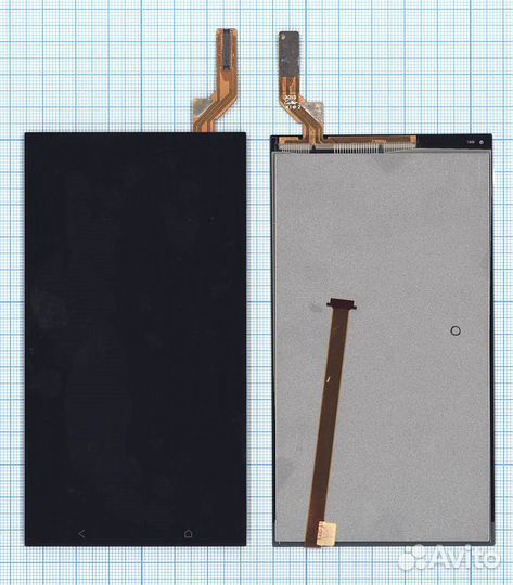 Дисплейный модуль для HTC Desire 700 черный