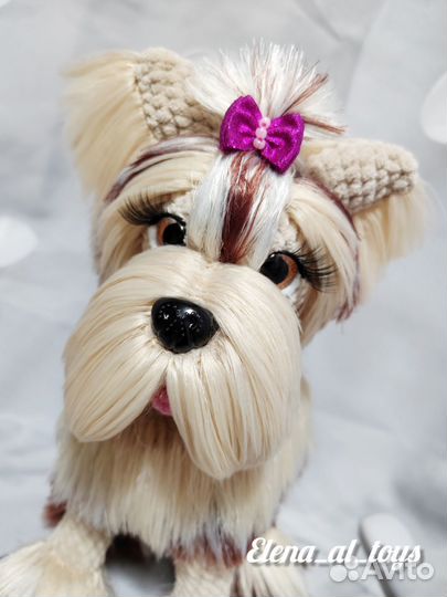Игрушка ручной работы йорк