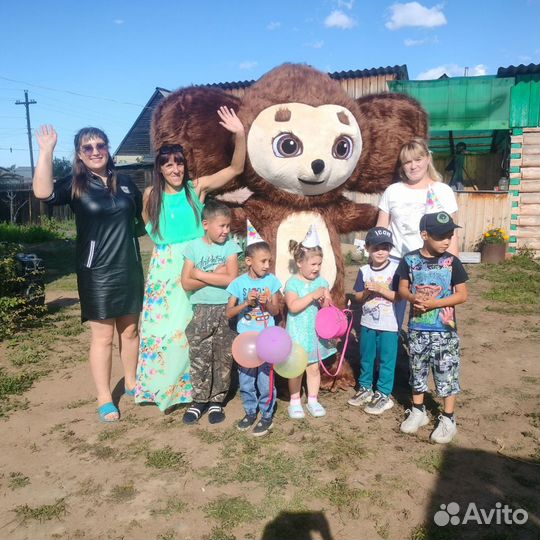 Поздравление от Чебурашки и от мишек Умки и Тедди