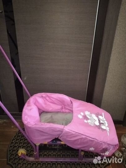 Санки с матрасиком