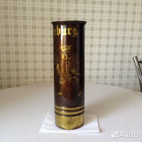 Ваза из танковой гильзы 1945 г