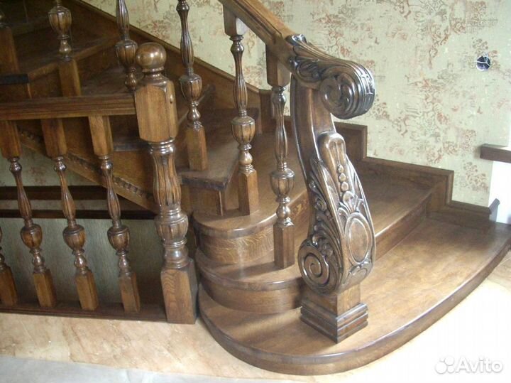 Лестница из дуба Е0505