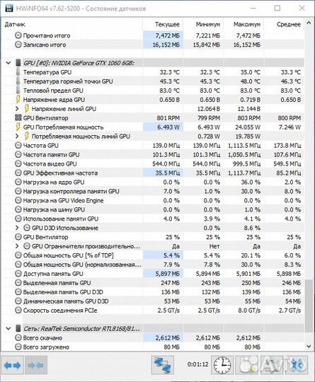 Видеокарта GeForce GTX 1060 6Gb GamingPro OC+