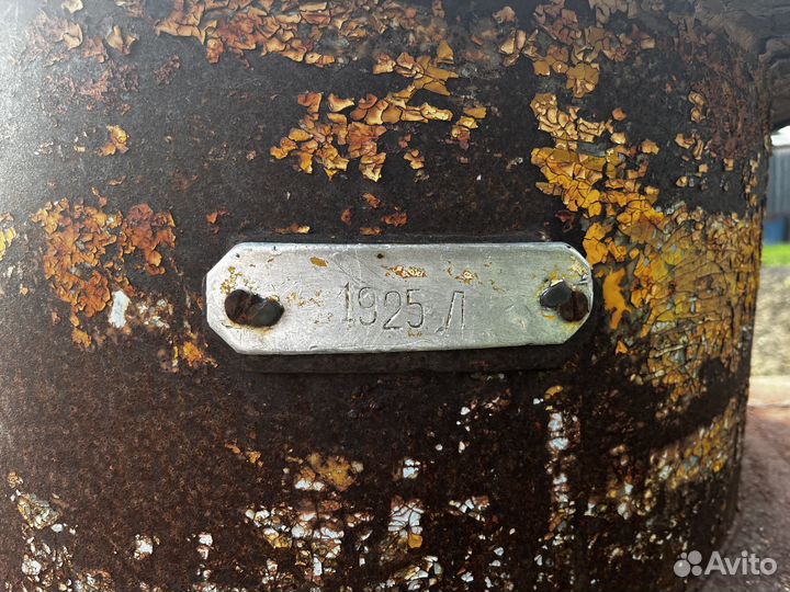 Бочка для воды на колесах