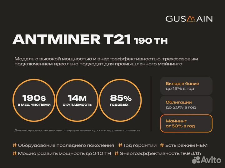 Antminer T21 190th