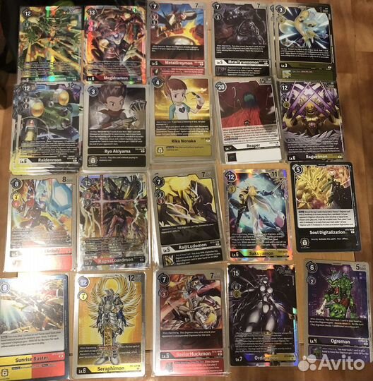 Карты digimon,оригинал
