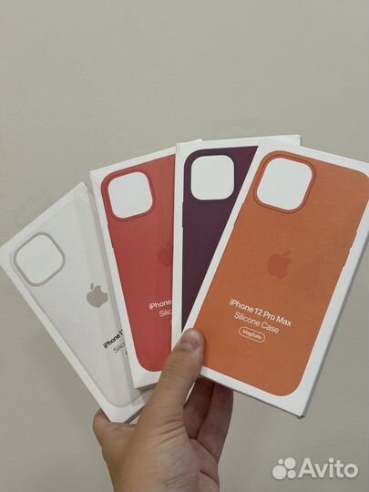 Silicone case iPhone 12 Pro Max Magsafe