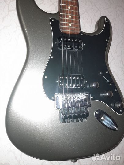 Fender Mexico Blacktop Stratocaster Floyd Rose