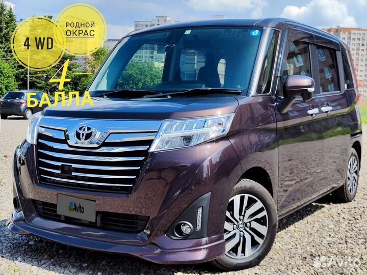 Toyota Roomy 1.0 CVT, 2018, 107 000 км
