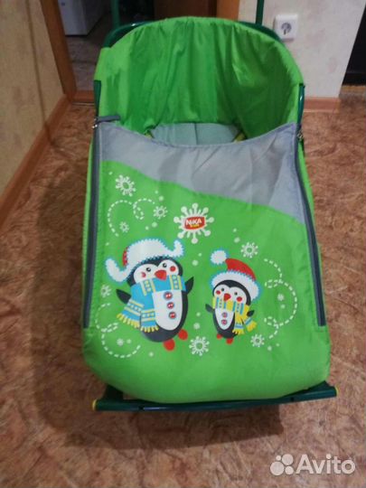 Коляска санки