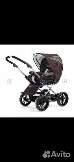 Детская коляска Emmaljunga City Cross 2 в 1, с люл