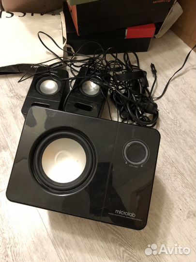 Microlab M-600 колонки + сабвуфер