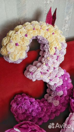 Цифры на день рождения для фотосессии